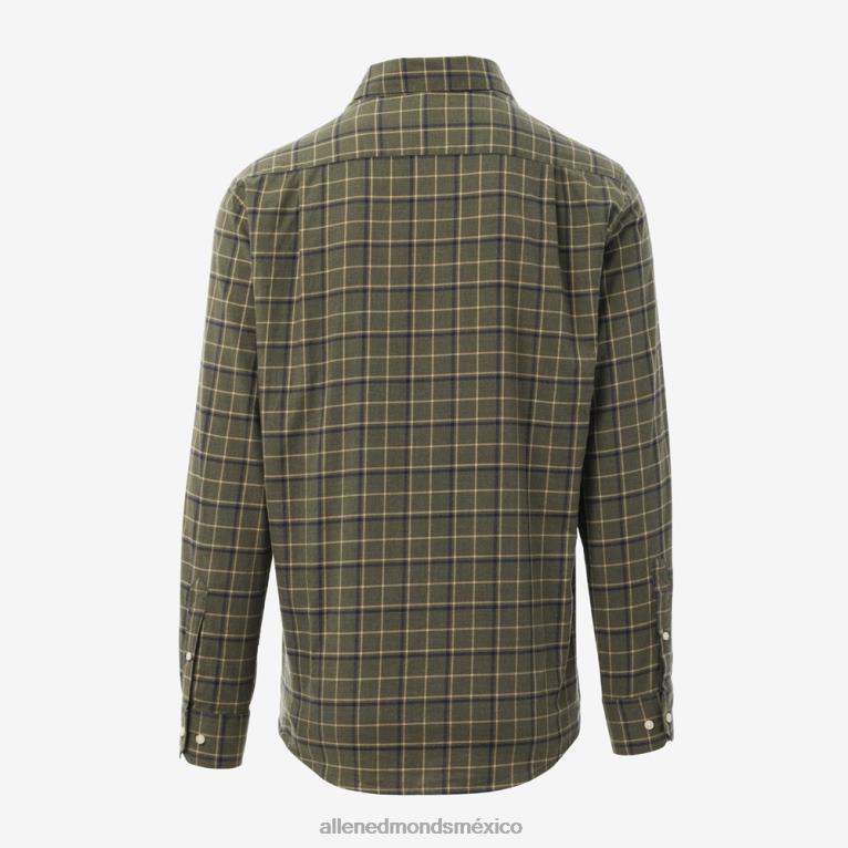 camisa normal barbour pelton BB60H210 aceituna unisexoAllen Edmonds