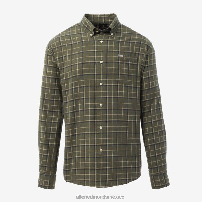 camisa normal barbour pelton BB60H210 aceituna unisexoAllen Edmonds