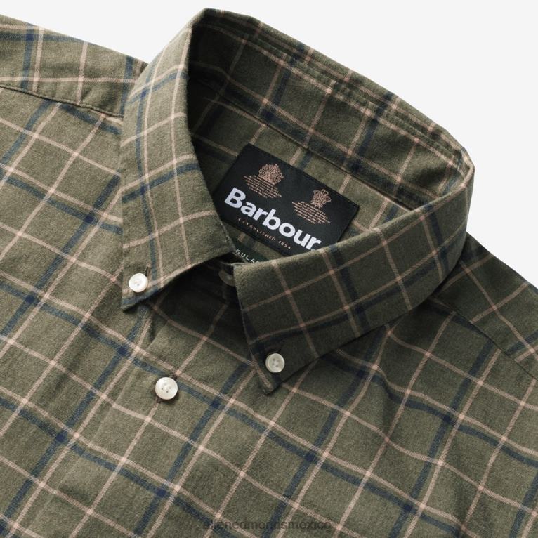 camisa normal barbour pelton BB60H210 aceituna unisexoAllen Edmonds