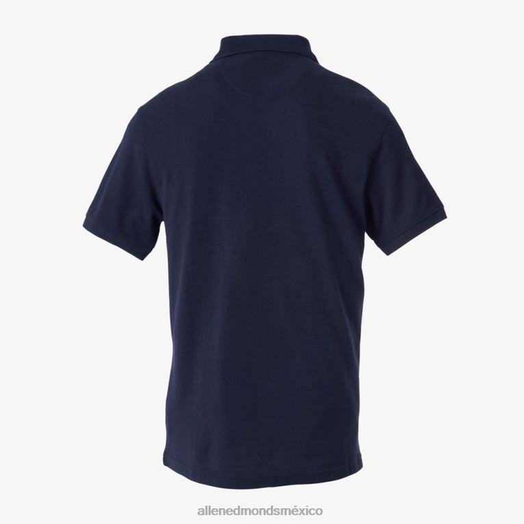 playera tipo polo con ceja barbour BB60H262 Armada unisexoAllen Edmonds