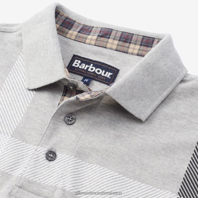 polo barbour blaine BB60H222 gris unisexoAllen Edmonds