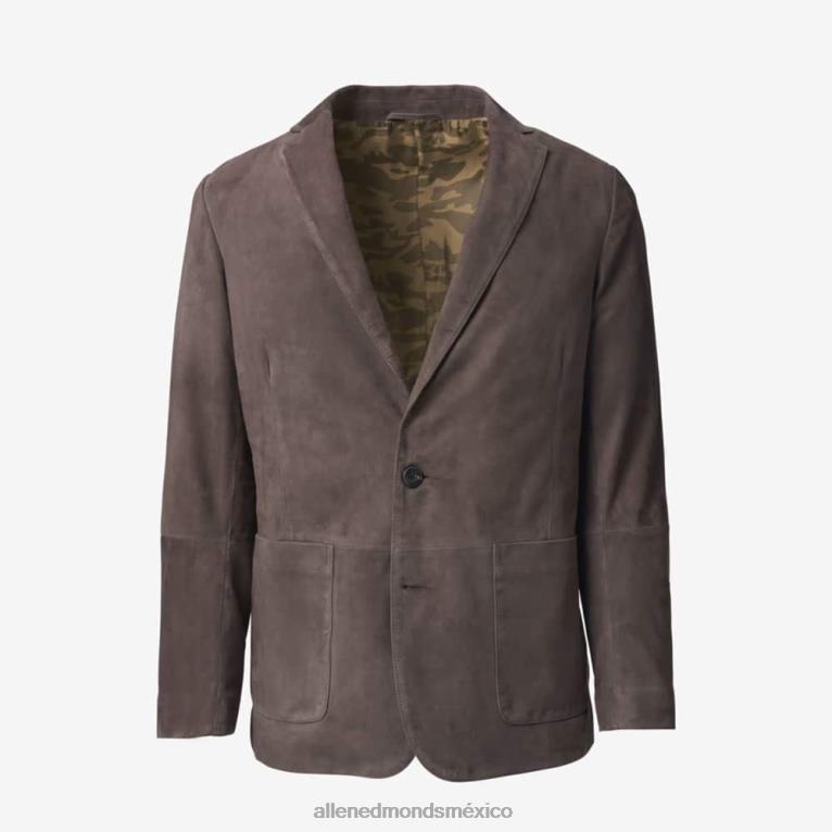 blazer de ante de cabra BB60H174 marrón unisexoAllen Edmonds