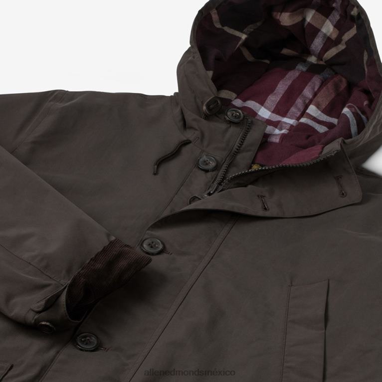 parka de la ciudad de barbour BB60H234 marrón rústico unisexoAllen Edmonds