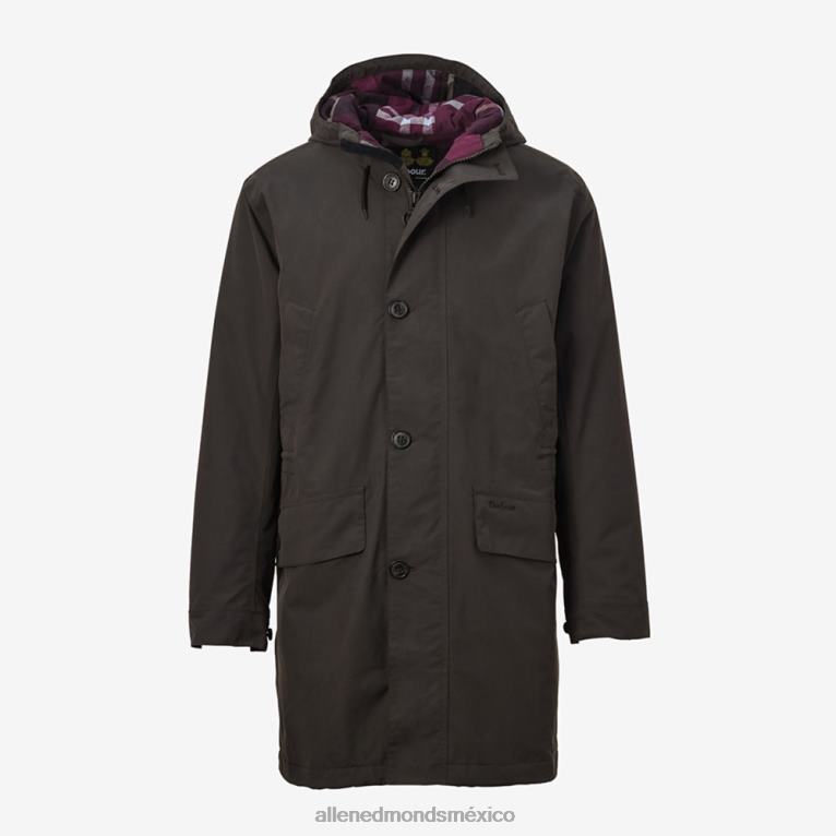 parka de la ciudad de barbour BB60H234 marrón rústico unisexoAllen Edmonds