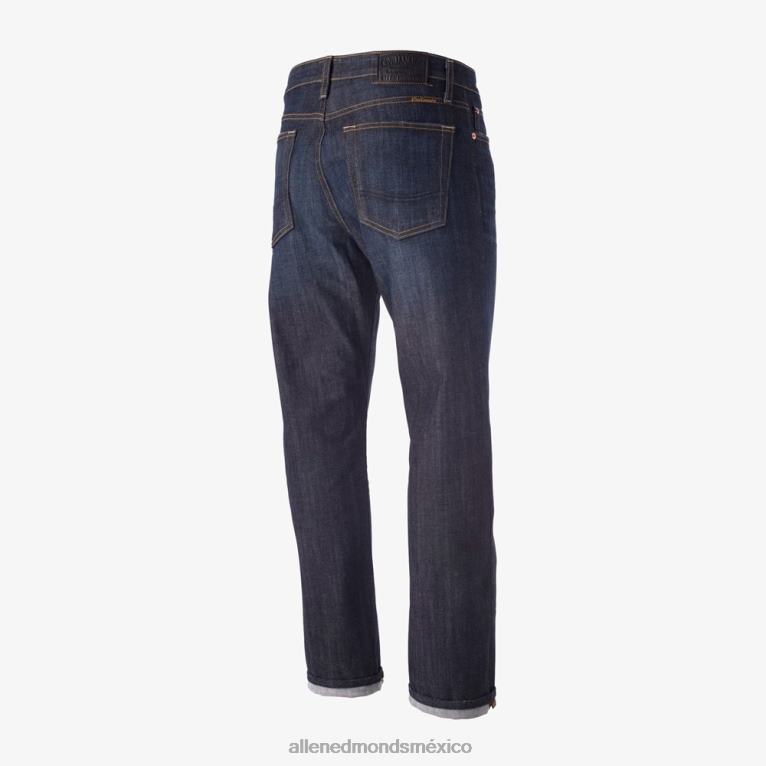 jeans civilaire dean de corte regular BB60H182 enjuague azul medio unisexoAllen Edmonds