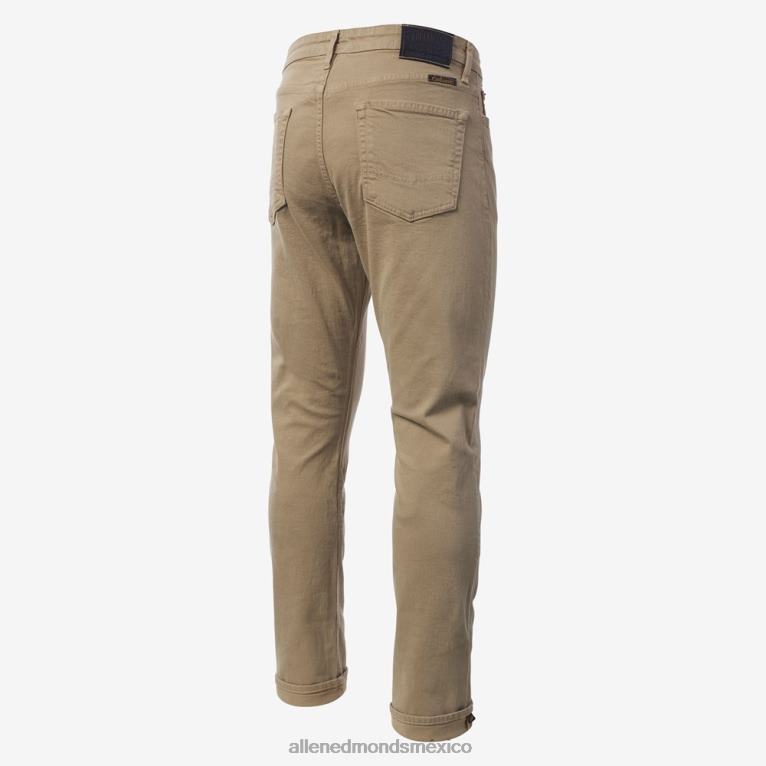 jeans civilaire walker de corte recto BB60H498 caqui unisexoAllen Edmonds