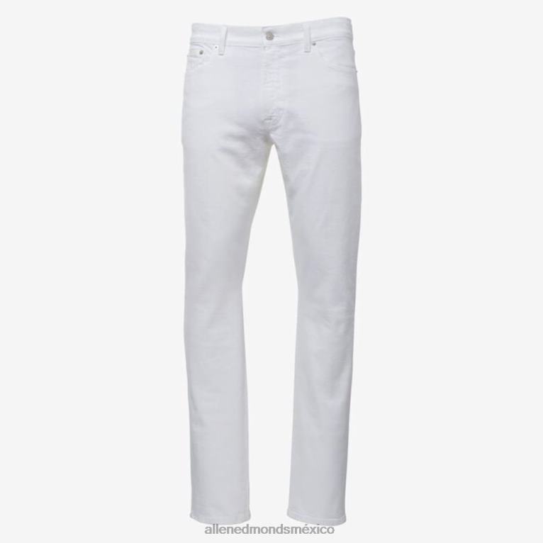 jeans civilaire walker de corte recto BB60H501 blanco unisexoAllen Edmonds