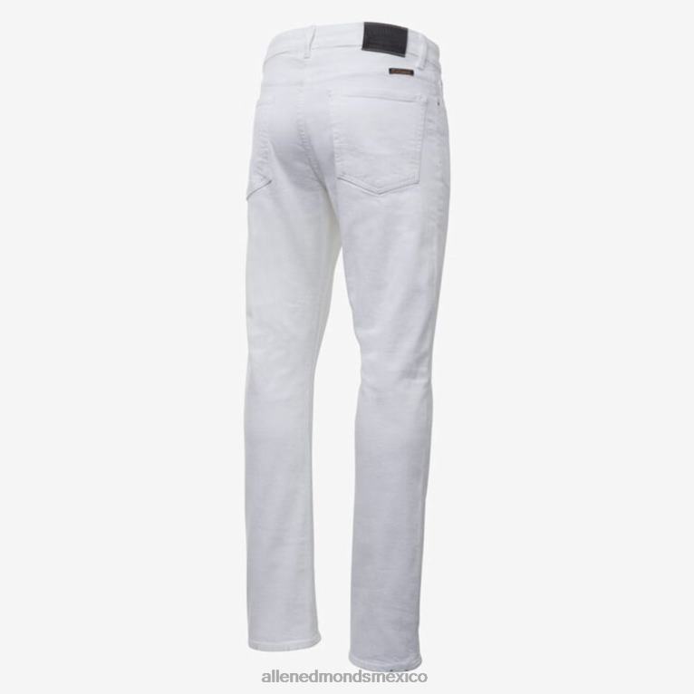 jeans civilaire walker de corte recto BB60H501 blanco unisexoAllen Edmonds