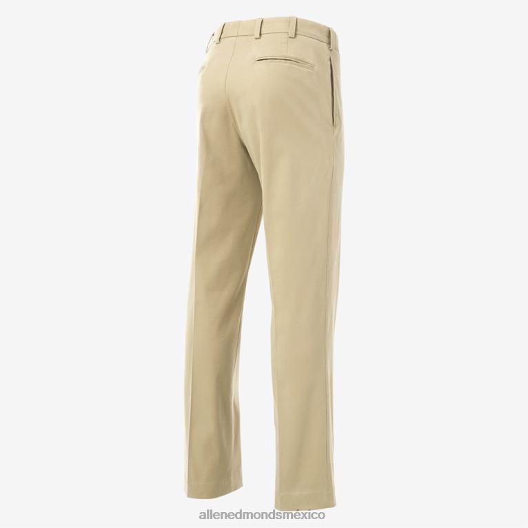 pantalones caqui de corte clásico BB60H169 caqui unisexoAllen Edmonds