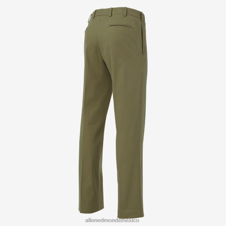 pantalones caqui de corte clásico BB60H505 aceituna unisexoAllen Edmonds