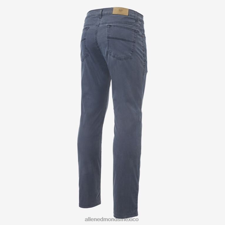 pantalones rectos de 5 bolsillos BB60H201 gris unisexoAllen Edmonds