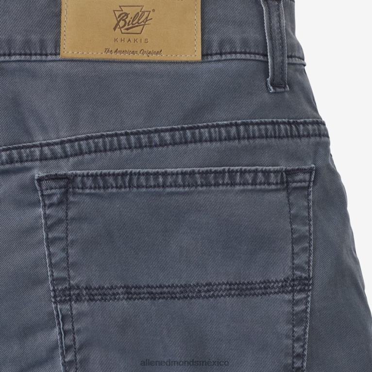 pantalones rectos de 5 bolsillos BB60H201 gris unisexoAllen Edmonds